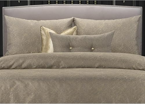 Miniatura 5 de Overstock F Scott Fitzgerald Jazz Club - Juego de funda de edredón y relleno de lujo, tamaño Queen, 6 piezas