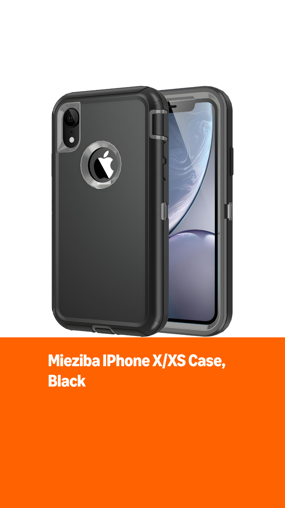 Apple iPhone X 本体 ➕ケース Mieziba for iPhone X/XS Case, Heavy Duty Shockproof Dust/Drop