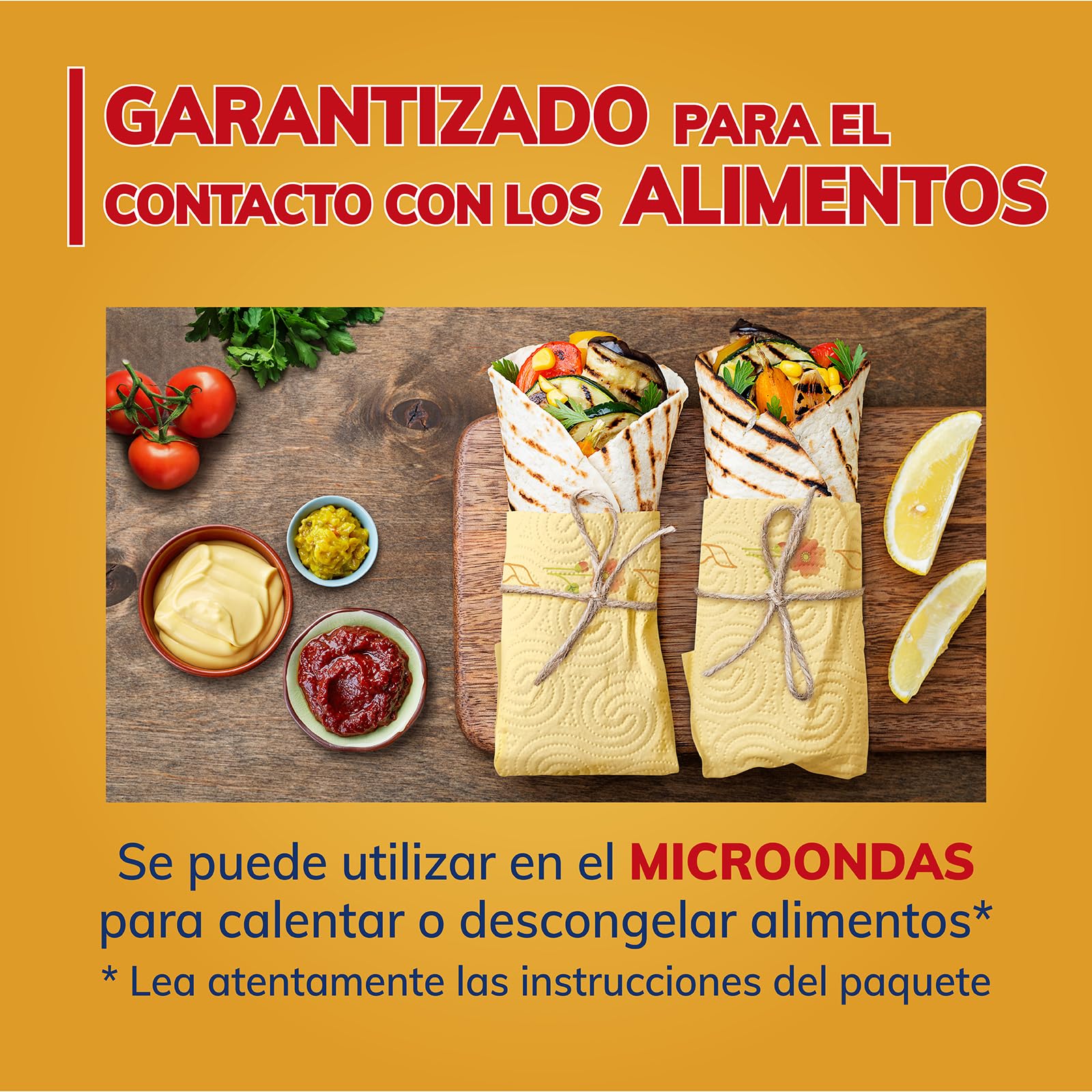 Foxy Cartapaglia | Papel Cocina 28 rollos | Recomendado para fritos | Decorado | Certificación FSC | 100% Energía eléctrica renovable | Paquete reciclable producido plástico reciclado
