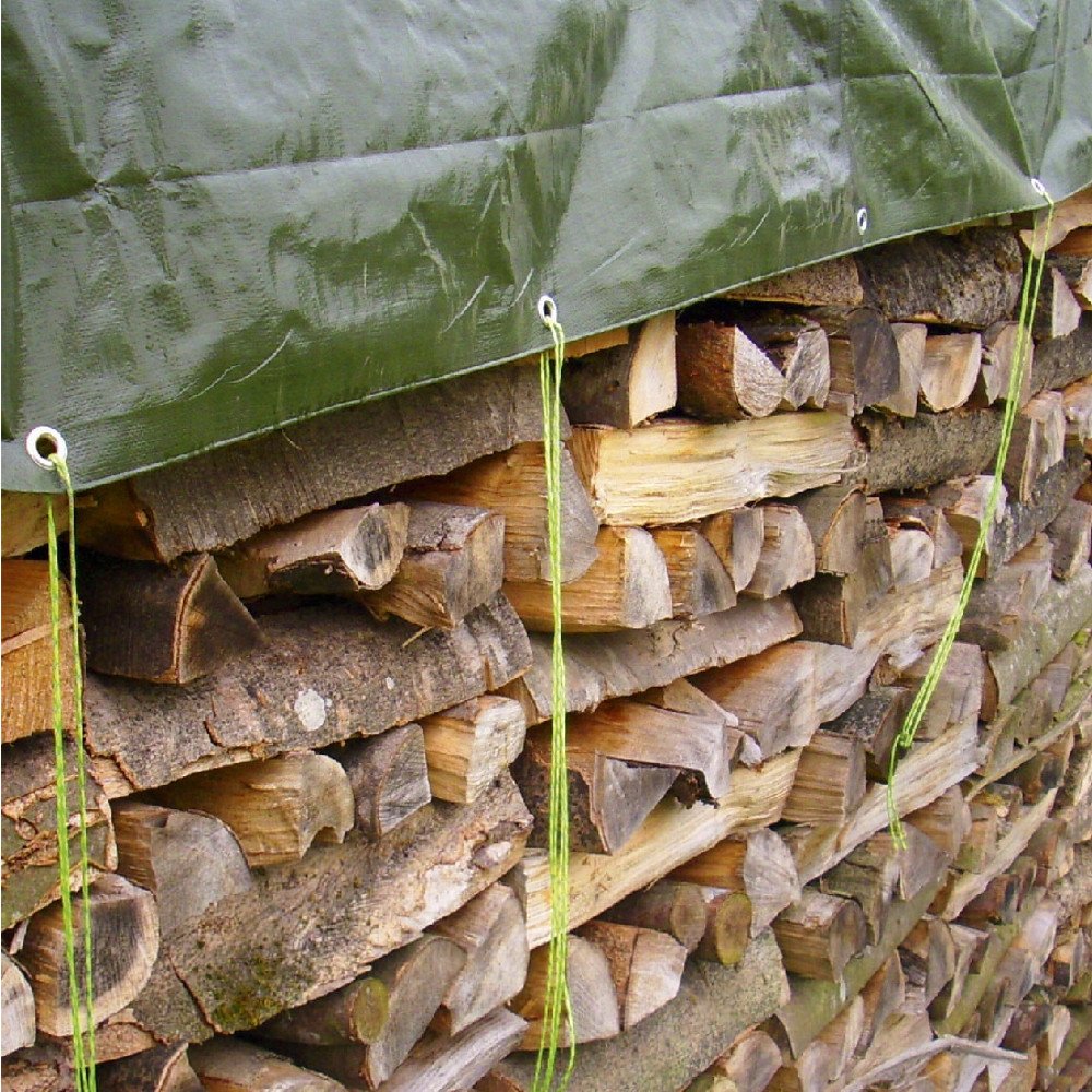 210 g verte Bâche pour construction Hobby Industrie agriculture 4x7m grün (28m²)