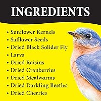 Vista 7 de Wild Delight 099127 Bugs N' Berries - Alimento para pájaros silvestres, 4.5 libras