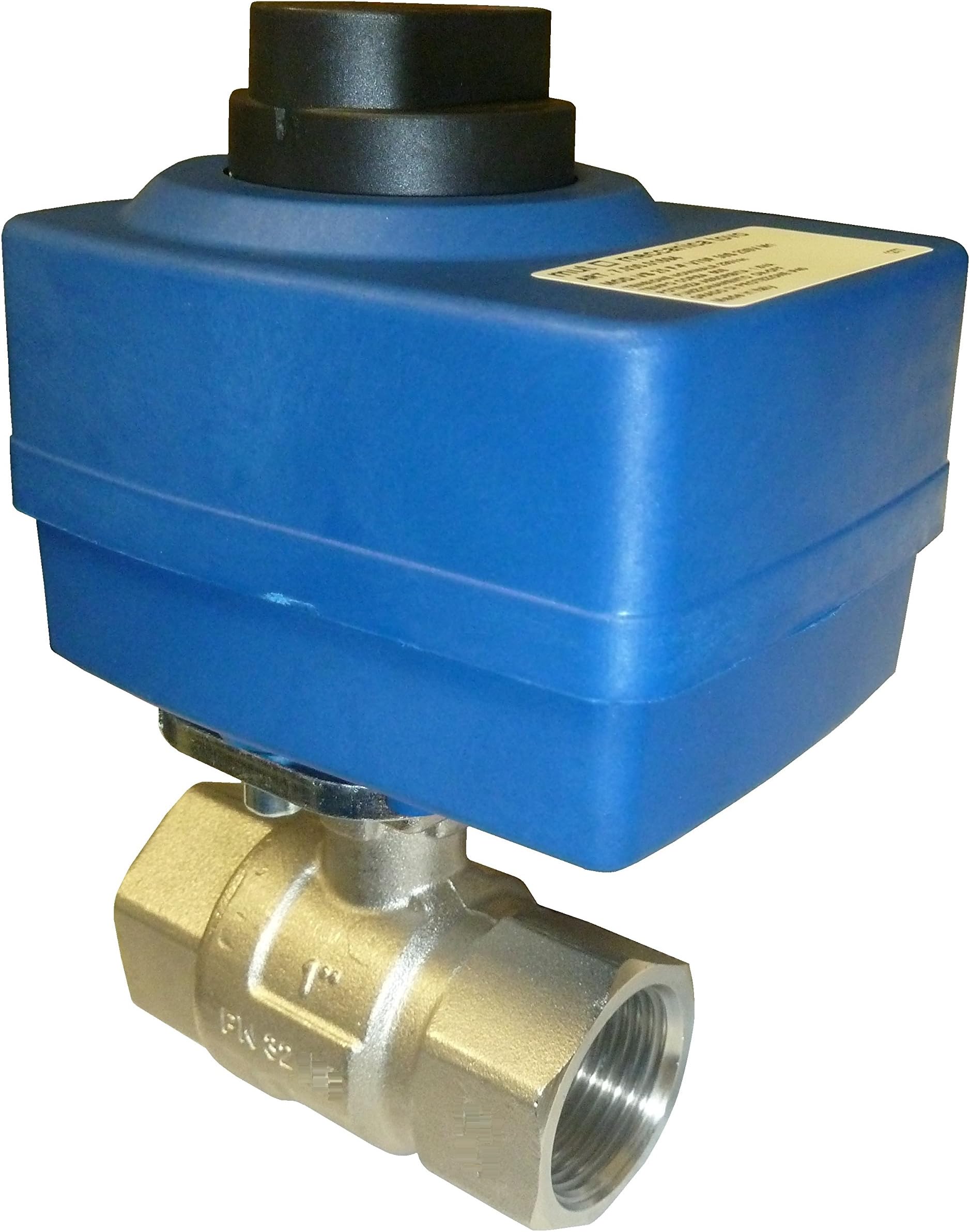 Mut 703001680 Motorized Ball Valve, 2 WAY 24 V AC