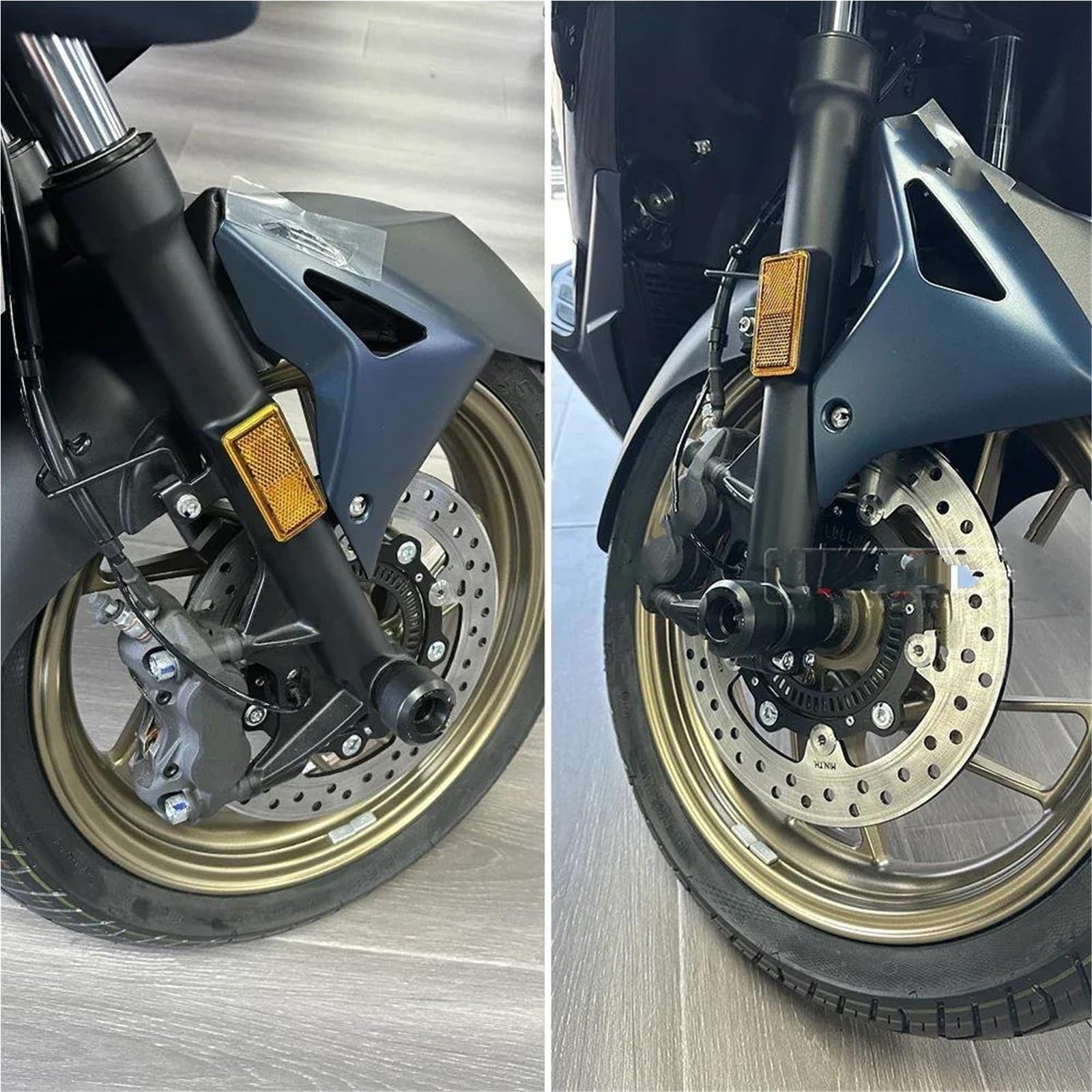 Tamponi Paratelaio Per Moto Per Tiger 900 850 1200 Per Thruxton Per Trophy 1215 Per Scrambler Assale Anteriore Forcella Crash Slider Protezione Ruota Moto