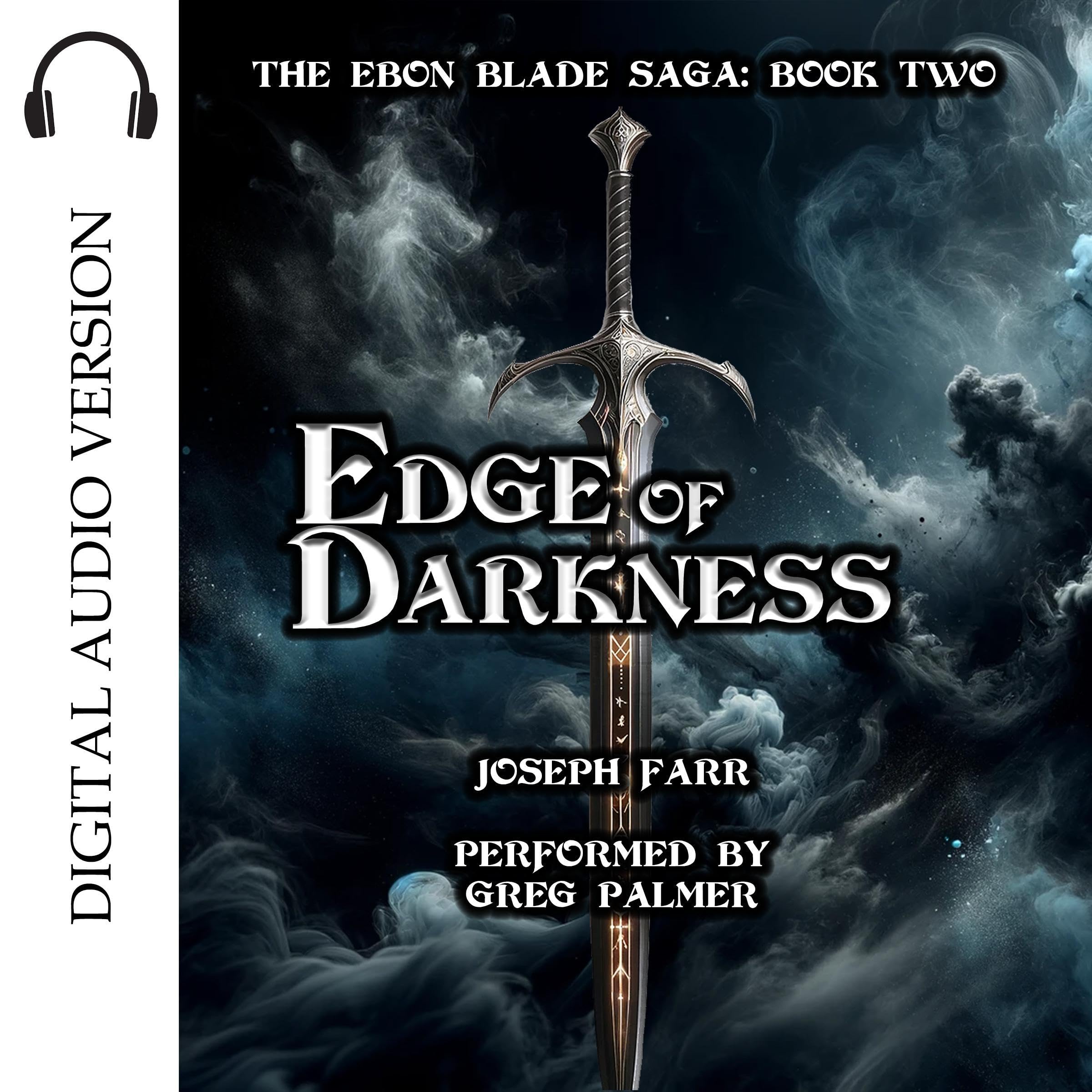 Cover art for Edge of Darkness: The Ebon Blade Saga, Book Two