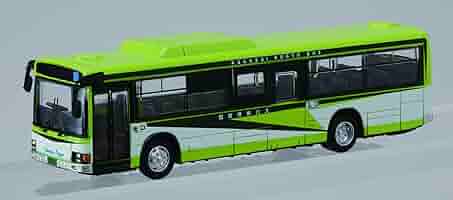 1/80 観光バス　7台セット リフト付き大型バスの1/80ミニチュアモデルを発売中