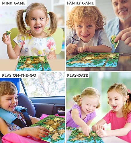 Miniatura 3 de Puzzled Moose rompecabezas de madera