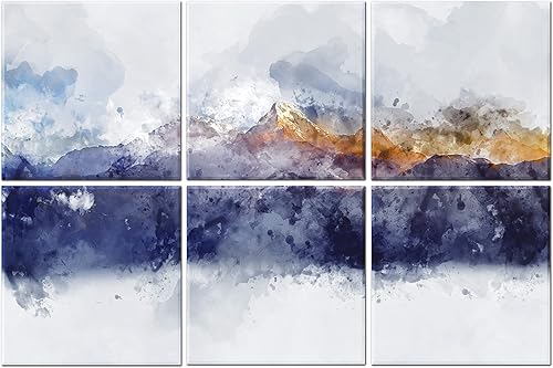 Paquete de 6 paneles de pared acústicos artísticos decorativos, mejor tratamiento acústico que la espuma, paneles de pared de alta calidad