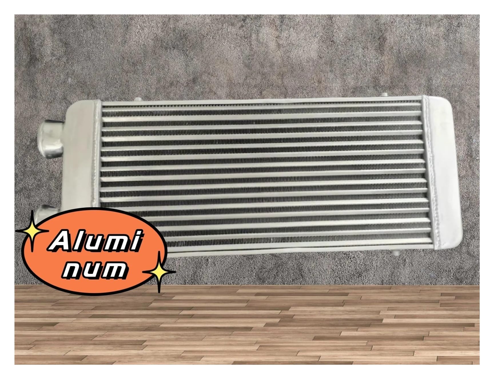 Aluminiowy Intercooler Turbo 600x300x70mm Po Tej Samej Stronie 76mm 3" Rura Wlotowa/wylotowa Jednostronne Mocowanie Z Przodu Intercooler do turbiny samochodowy