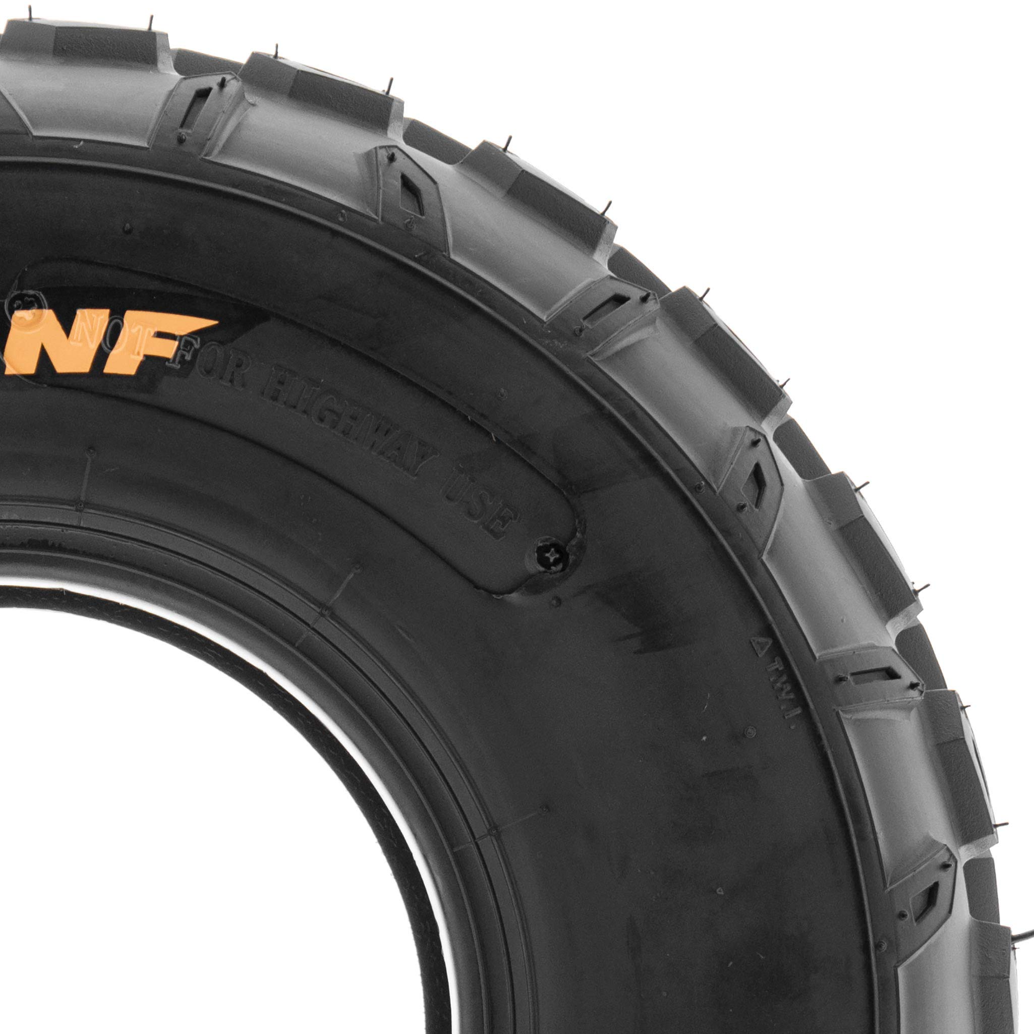 SunF A015 19x7-8 19x7x8 Da corsa ATV UTV Pneumatici sportivi Pneumatici 6PR TL 28F E4 Mark, set di 2 pezzi