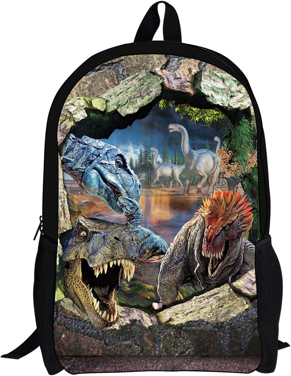 Xinind Cool 3D Animals Children School Book Bag Printing Kids Backpacks
