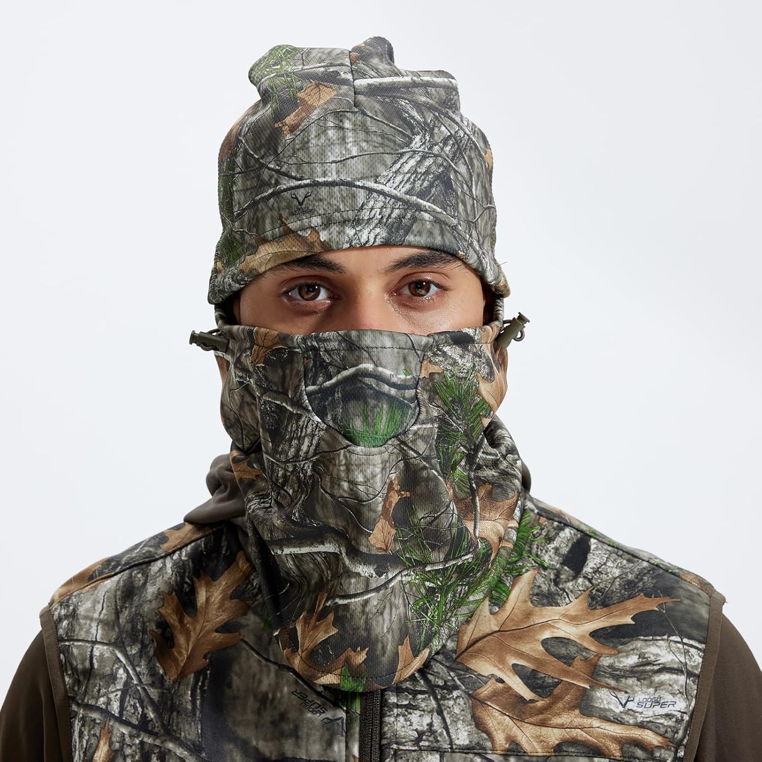 LOOGU Camo Balaclava for Hunting, Winter Balaclava Face Mask with Fleece - Image 5