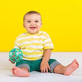 Bright Starts Soothers & Shakers 7pc Gift Set - BPA-Free Baby Rattles, Teethers and Stroller Toys, Unisex, Newborn+