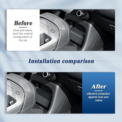 Vista 14 de BIBIBO Alfombrillas con ranura para puerta de automóvil Accord 2023 2023 2024, almohadillas de ranura para puerta de Honda Accord 2023 2024