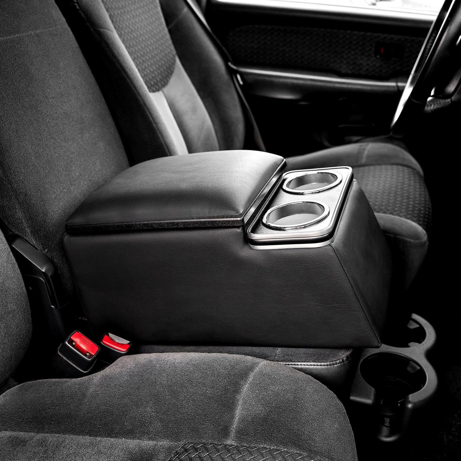 Almacenamiento para reposabrazos de coche, organizador de reposabrazos para asiento trasero de coche, de asiento trasero, de consola central, asiento trasero, solución de almacenamiento
