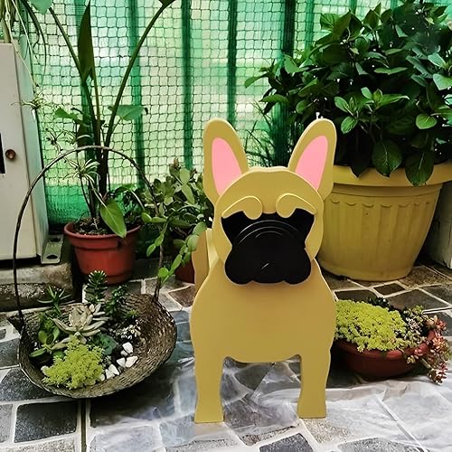 Miniatura 10 de Macetas para perros, lindas macetas de PVC para jardín, macetas para perros, macetas para interiores y exteriores, macetas adecuadas para los