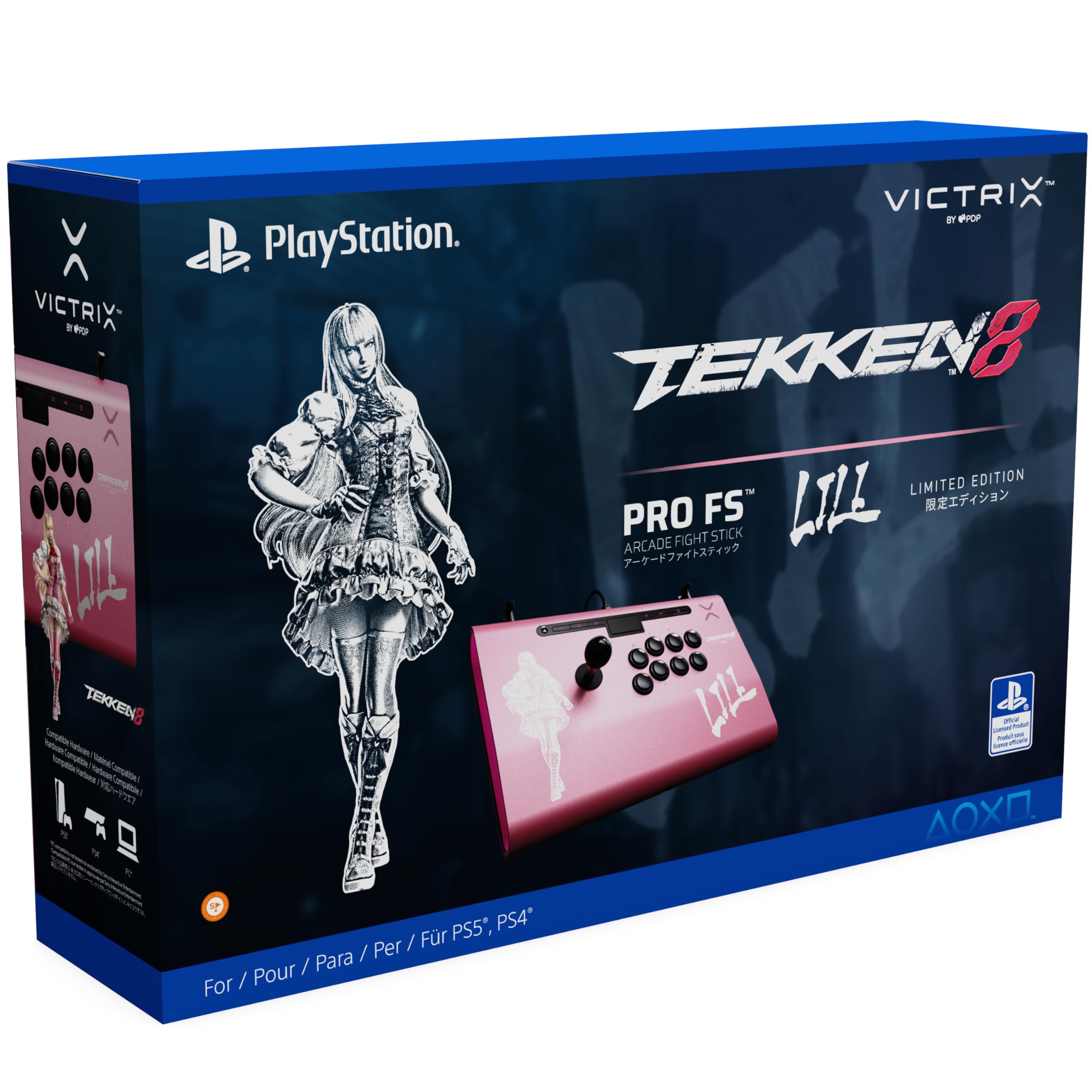 鉄拳工房HD 数量限定！】Victrixアケコン「Pro FS」に『鉄拳8』コラボモデル