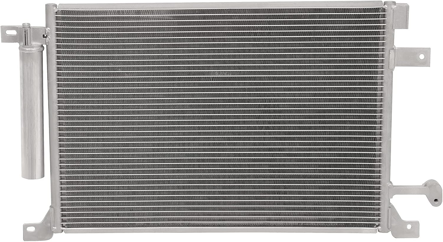 A/C AC Condenser Compatible with 2011-2014 for Ford Mustang Base 3.7L 2010-2012 for Ford Mustang Shelby GT500 5.4L 2013-2014 for Ford Mustang Shelby GT500 5.8L, Replaces 3791