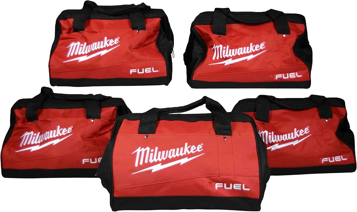 Buy Milwaukee 13inch Heavy Duty Contractor FUEL Tool Bag 5 Pack Online