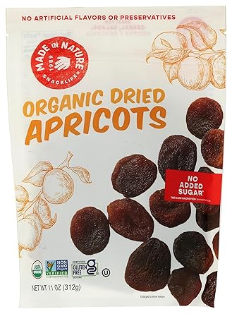 MADE IN NATURE Organic Apricots Dried, 11 OZ