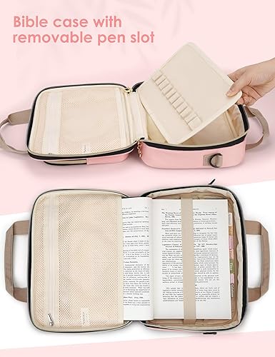 Miniatura 9 de Fundas para la Biblia para mujereshombres, funda acolchada para libros