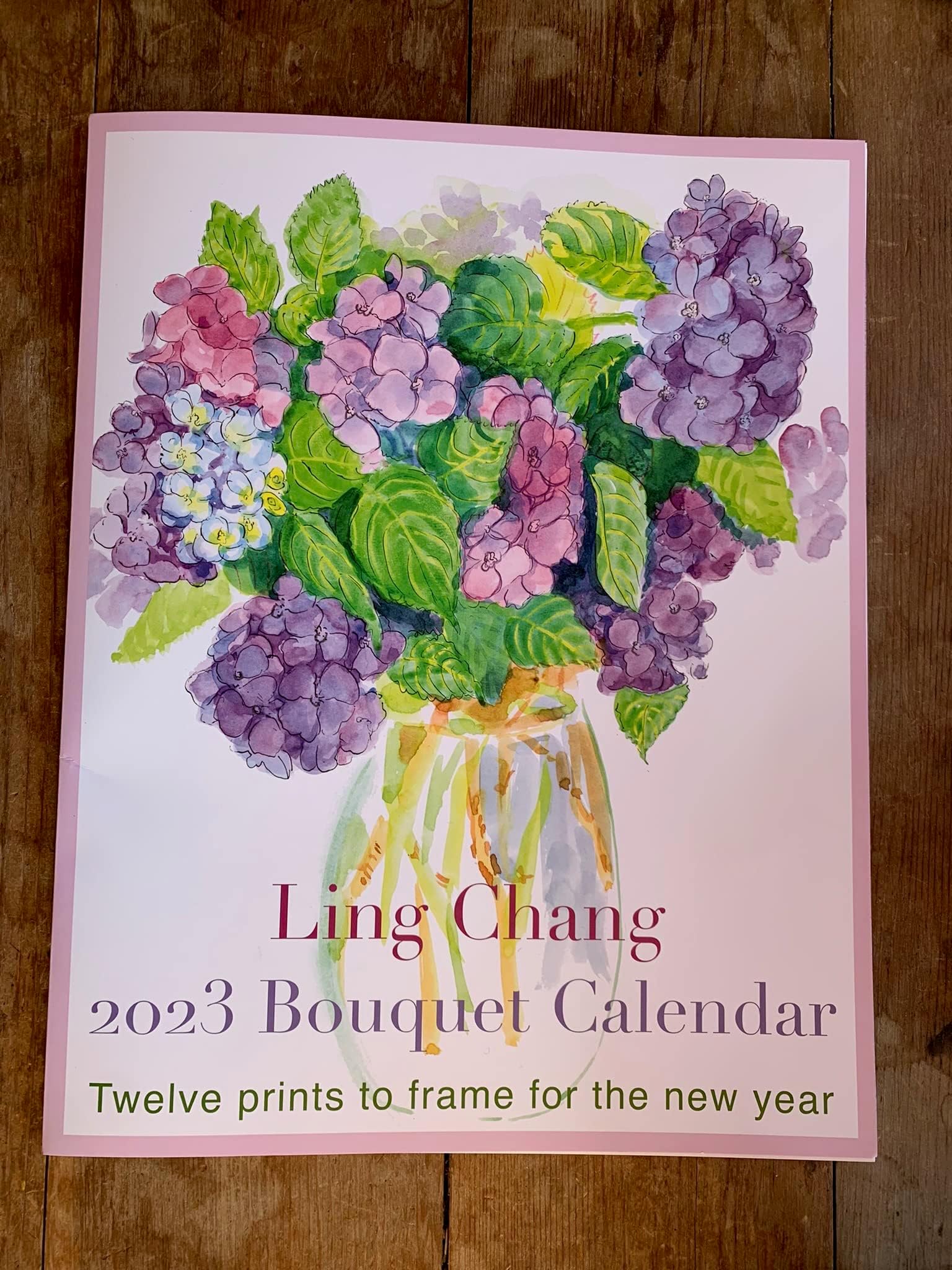 Ling Chang Bouquet Calendar