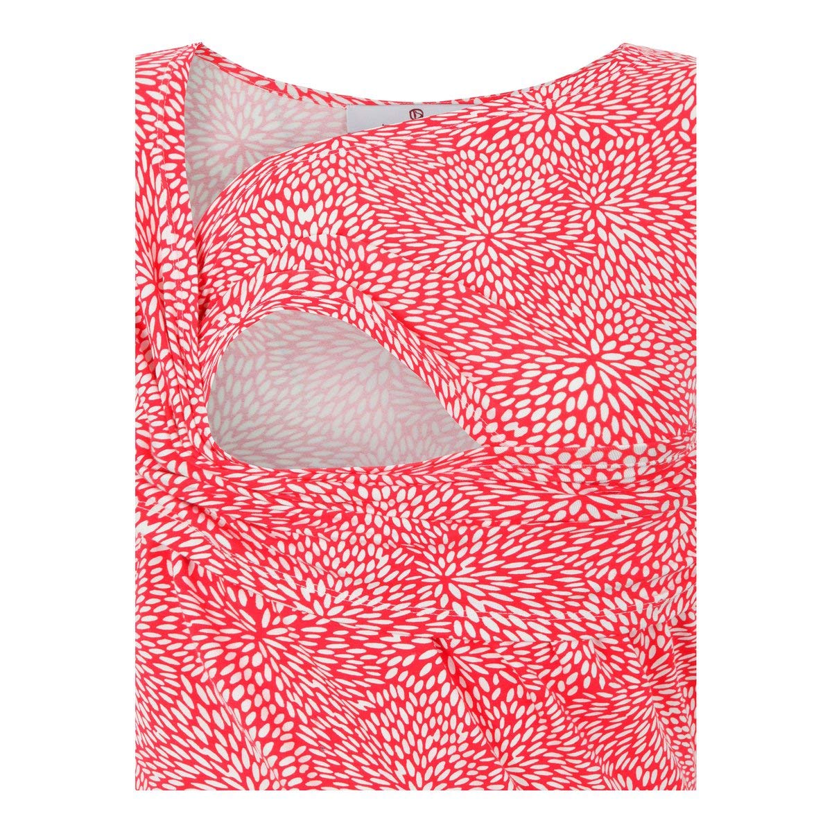 Bellybutton T-Shirt de Grossesse et d'allaitement T-Shirt de Grossesse T-Shirt de Grossesse, offwhite/Red