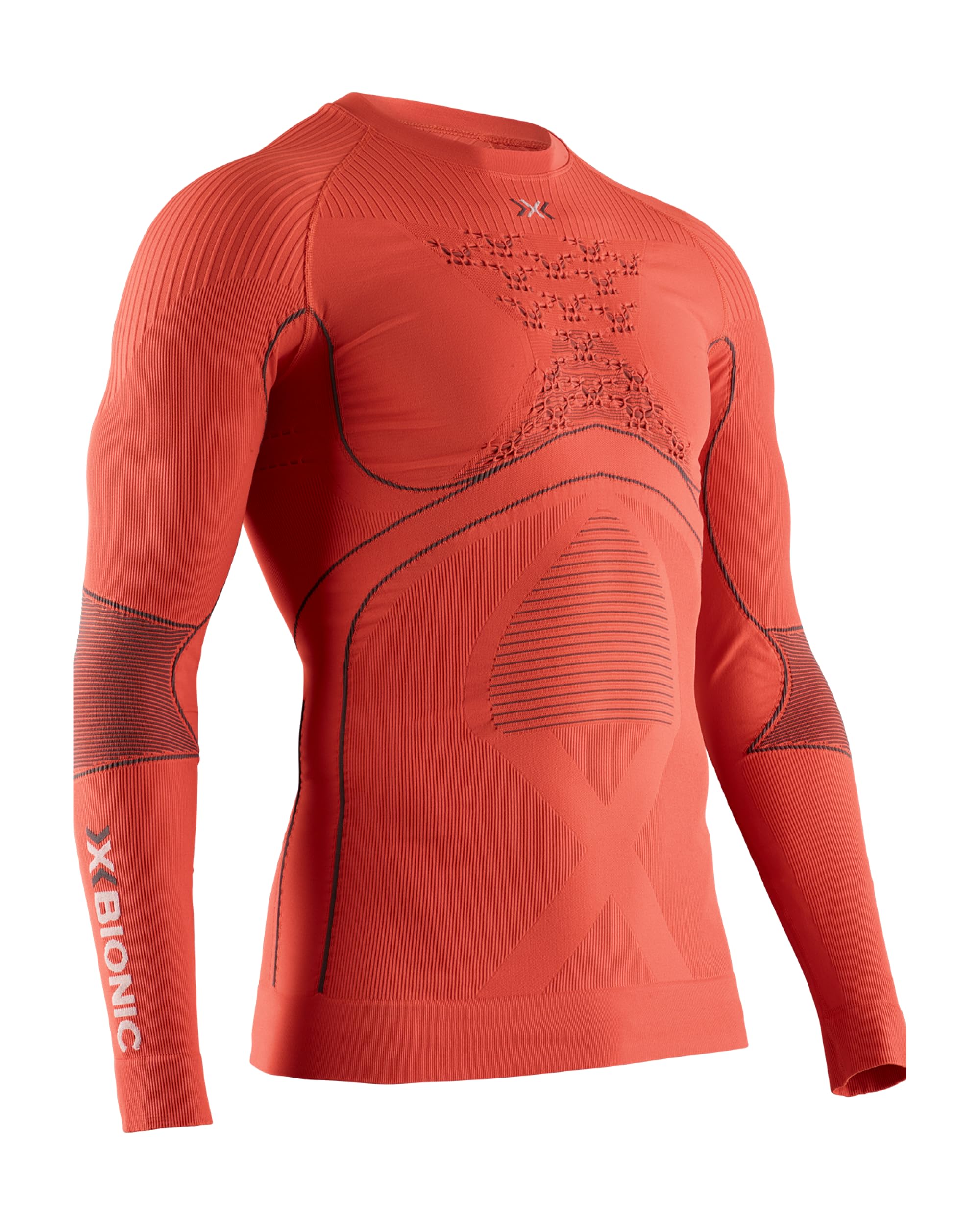 X-Bionic Men's Energy Accumulator 4.0 Shirt Round Neck Long Sleeves Men Shirts