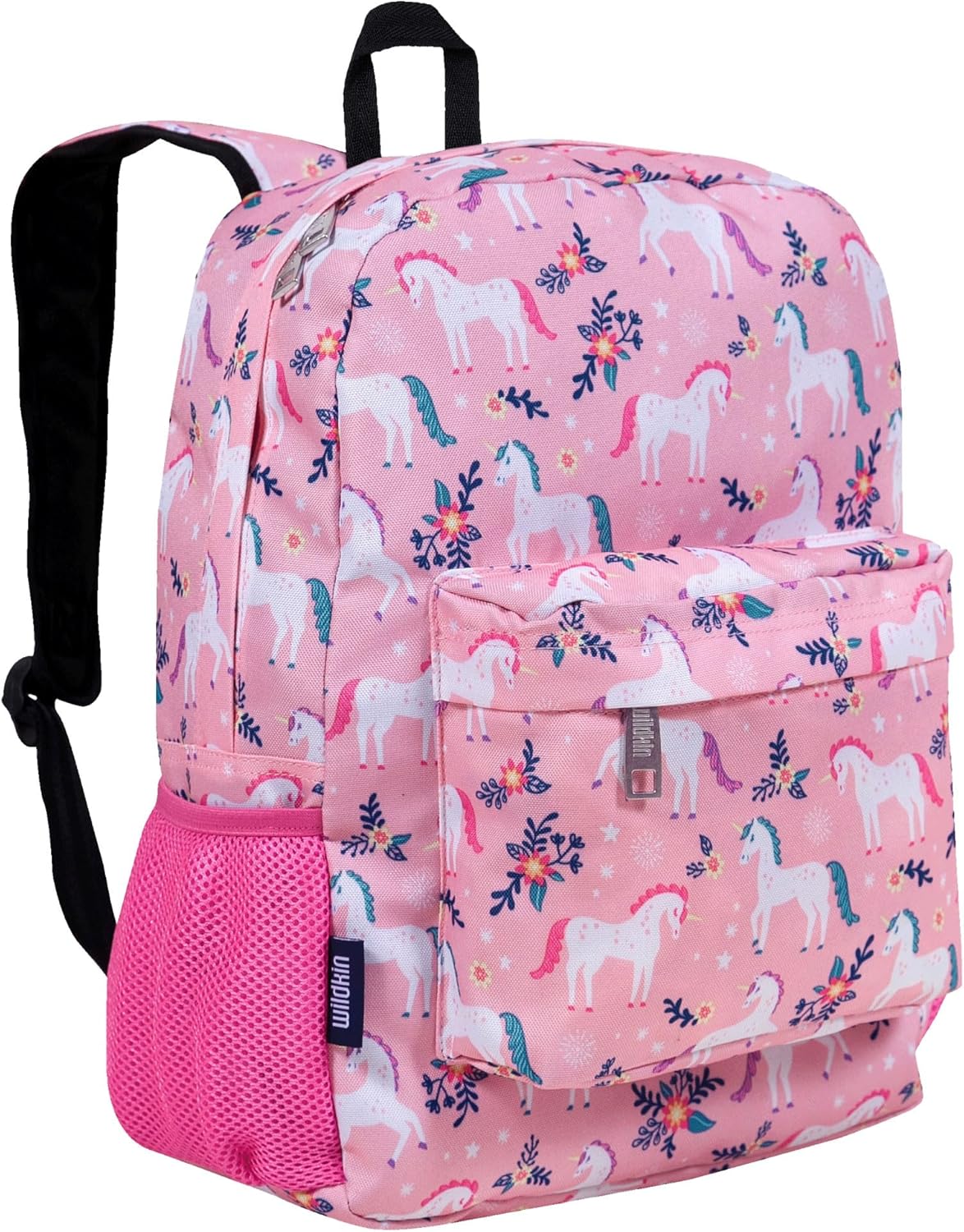 Wildkin 16-inch Kids Backpack – Durable, Padded & Spacious School Bag for Boys & Girls - Magical Unicorns