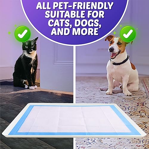 Miniatura 5 de Skywin Bandeja de soporte para almohadillas de entrenamiento para perros de 28 x 30 pulgadas (blanco) - Fácil de limpiar y almacenar, perfecta para