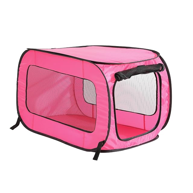 Beatrice Home Fashions Jaula portátil Plegable para Gatos y Perros