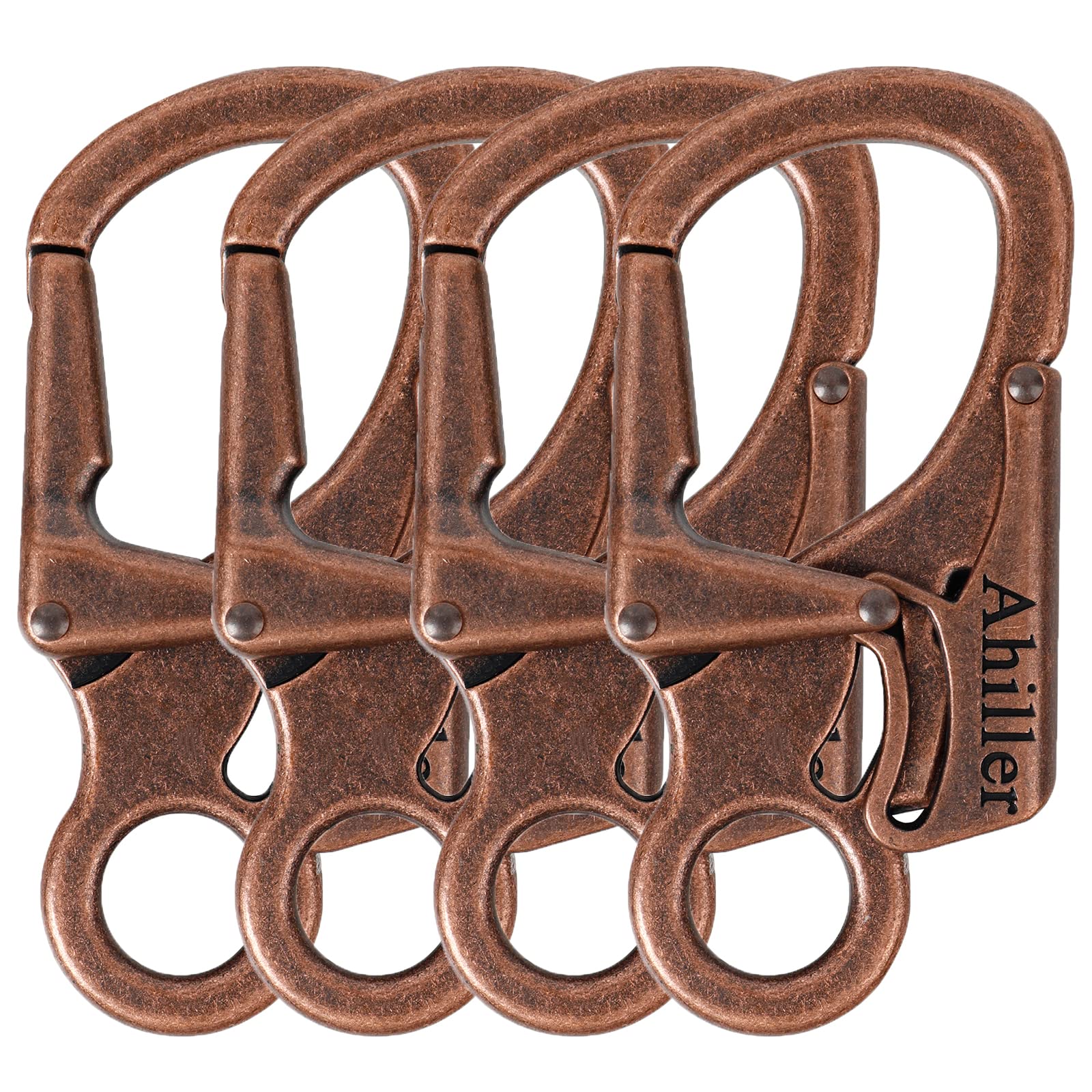 Ahiller Dual Lock Carabiner Clip, Zinc Alloy Keychain for Outdoor — Amazon image 31