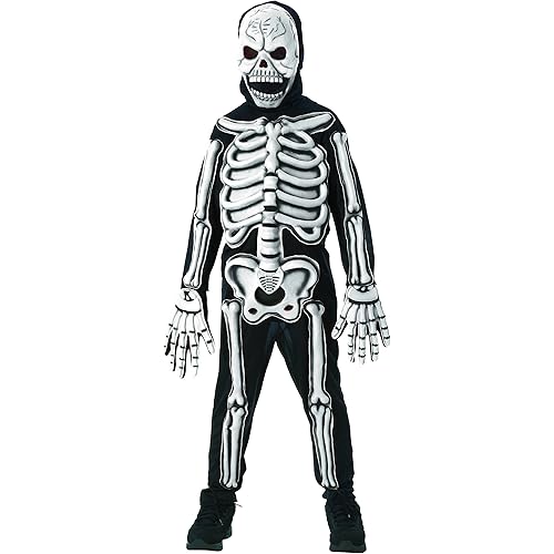 Kids 3D Skeleton Halloween Costume