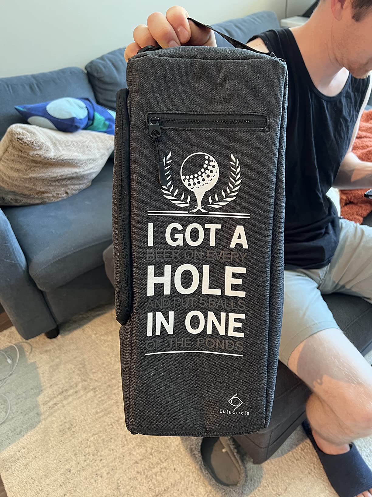 5/mo Finance Golf Bag Cooler with Ice Pack, Golf Cooler Bag, Golf