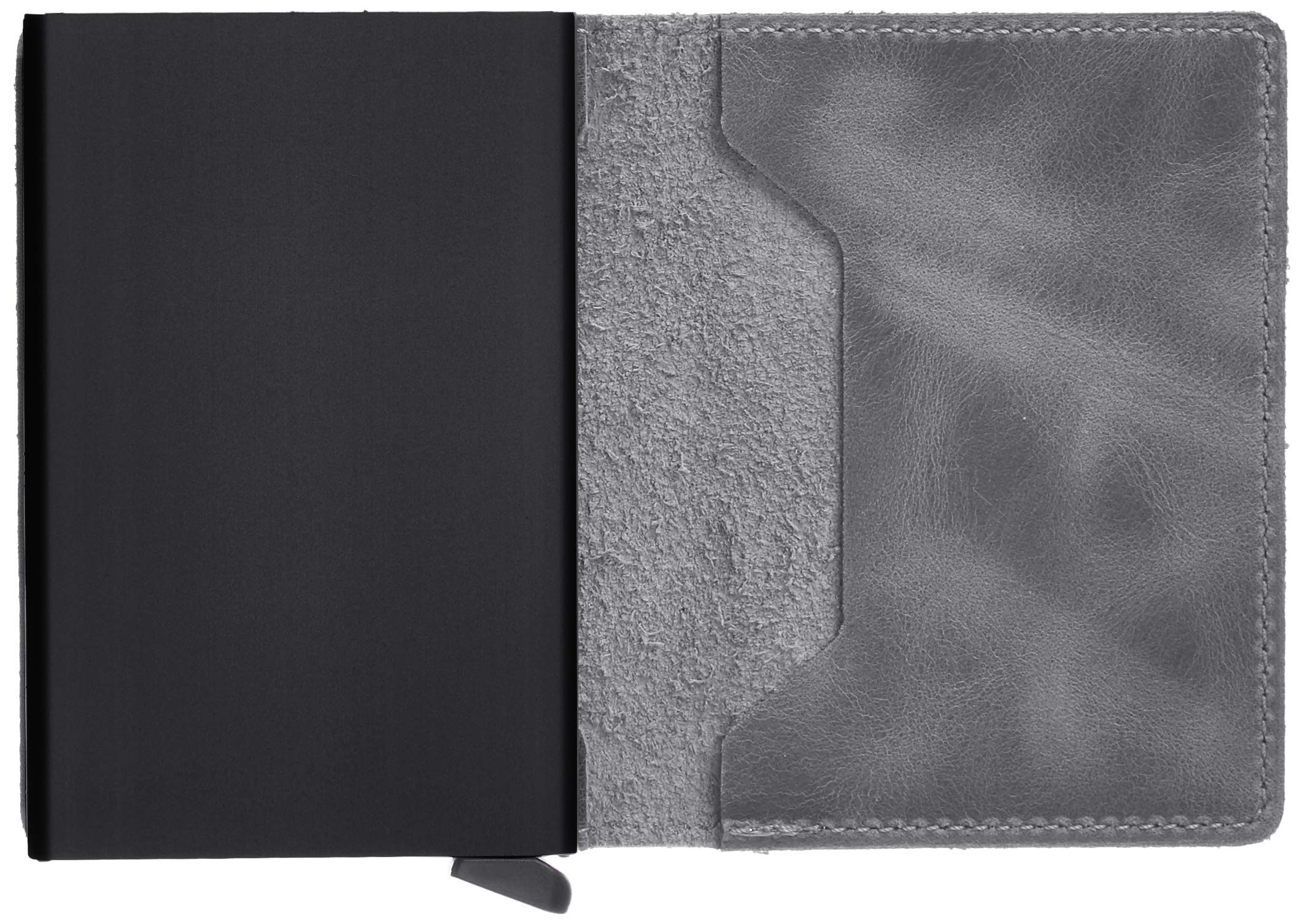 Secrid Lo Slimwallet Vintage in pelle è una versione moderna del classico portafoglio. Con il suo profilo sottile si adatta perfettamente a ogni tasca. Capacità 4 carte in rilevo/6 carte lisce Bancon