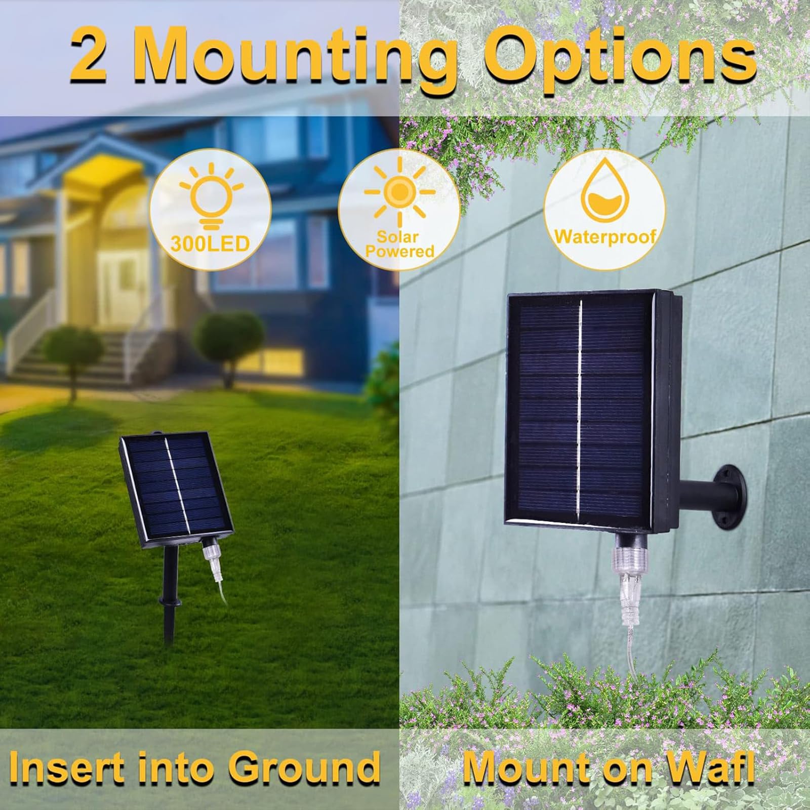 XINXIANLIAN 300LED Solar Curtain Lights Outdoor Indoor 8 Modes Solar Fairy Curtain String Lights Waterproof Twinkle Lights for Home Garden Patio Gazebo(): Pink