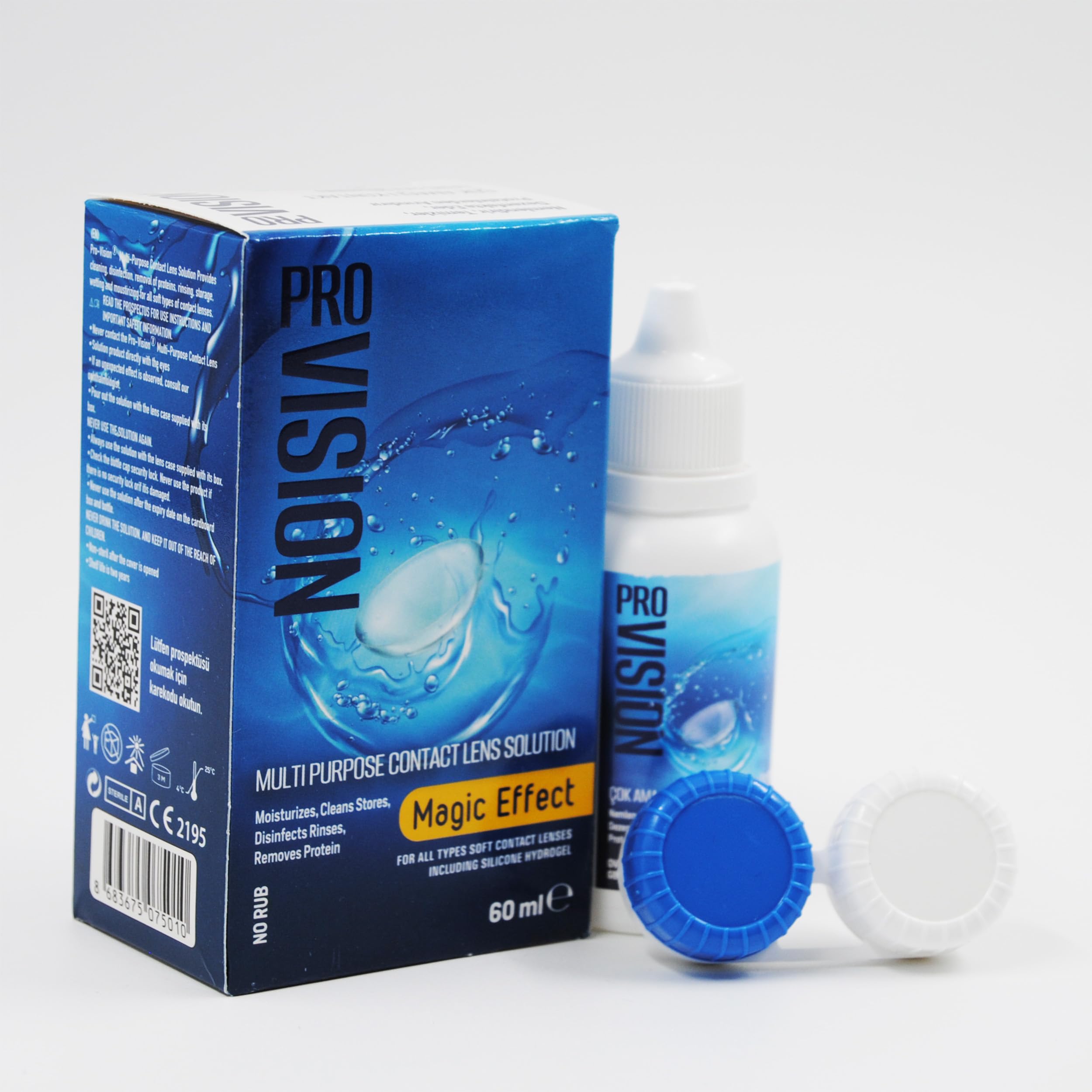 Amazon.com: Pro-Vision-Multi Purpose Contact Lens Solution, All-in