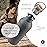 Bambaw Stainless Steel Water Bottle, 750 ml, Grey Sports Bottle, Non-Insulated Metal Water Bottle, Reusable, 750 ml, BPA-Free Flask, Leakproof - Stormy Gray