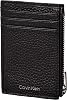 Calvin Klein FOIL EMBOSS N/S ZIP CARDHOLDER Cüzdan Erkek BLACK Tek Beden