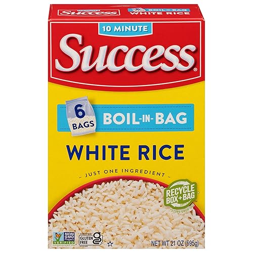 Miniatura 10 de Success Arroz hervido en bolsa, arroz integral, comidas de arroz rápidas y fáciles, caja de 32 onzas (paquete de 3)