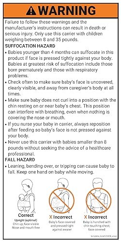 Miniatura 8 de Portabebés suave, elástico, envoltura de algodón para bebé, cabestrillo para bebé, cubierta de lactancia para usar con recién nacido-bebé distribuye