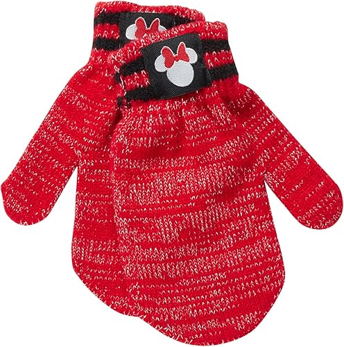 Miniatura 3 de Disney Paquete de 4 guantes o manoplas para niñas Minnie Mouse, Vamperina (niñasniñas pequeñas)