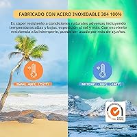 Vista 3 de OFFO - Púas para pájaros con base de acero inoxidable, Púas resistentes para aves en forma de flecha, kit de púas para palomas para mantener