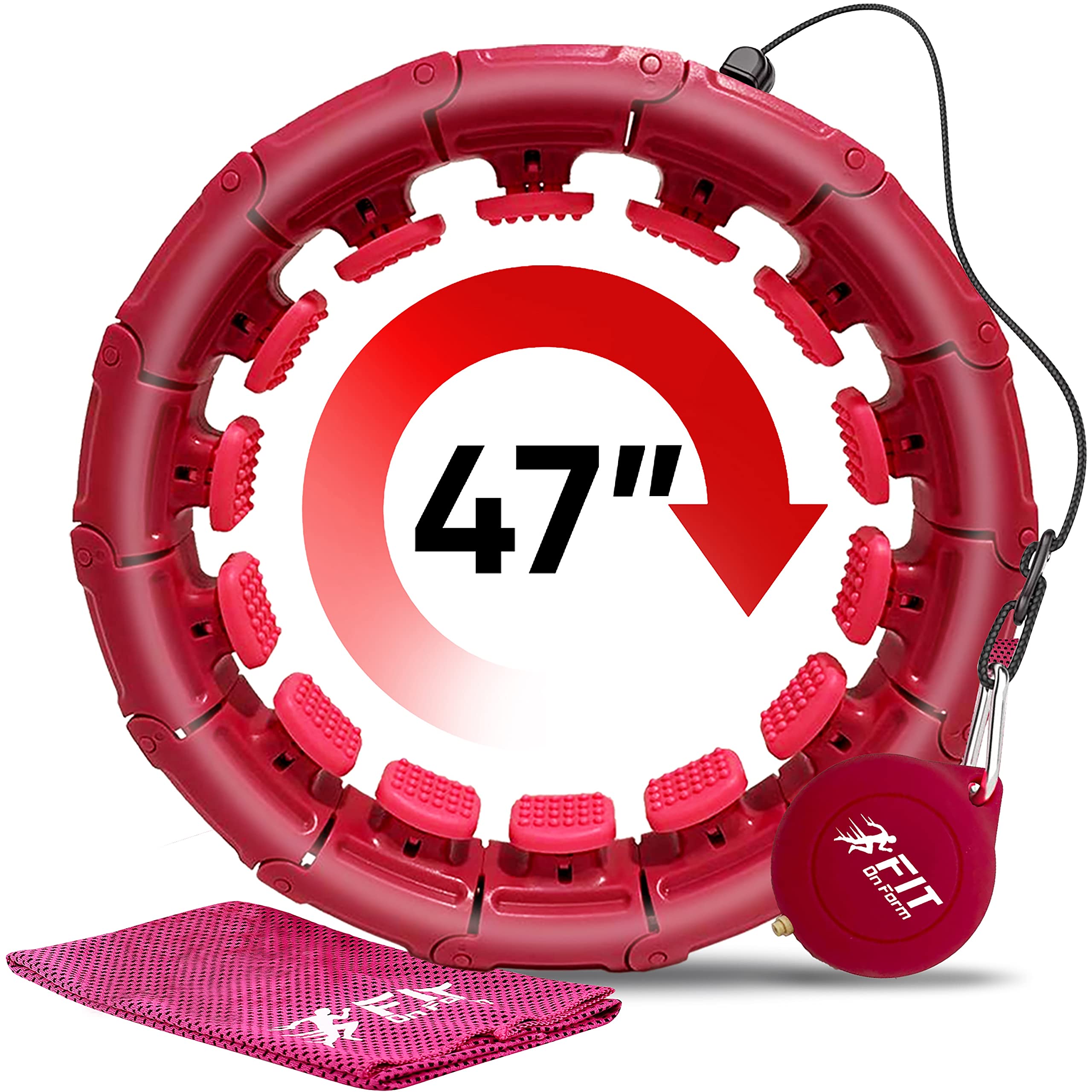 Smart Hula Fit Hoop for Adult Weight Loss Infinity Exercise Hoola