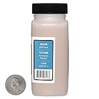 Vista 2 de Red Magnetic Iron Oxide [y-Fe2O3] 99% USP Food Grade Powder 12 Oz in 4 Bottles