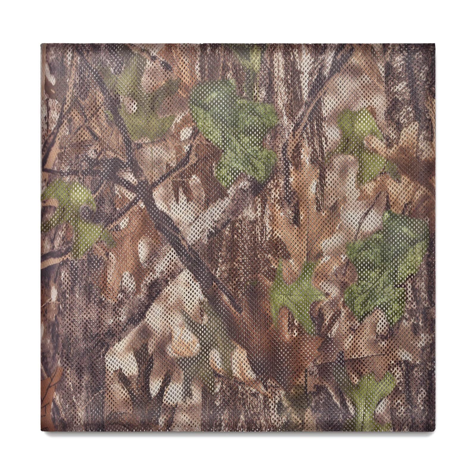 FoxtuneCamo Netting Camouflage Netting Camo Burlap Camo Mesh Fabric Camouflage Cover for Hunting Ground Blinds