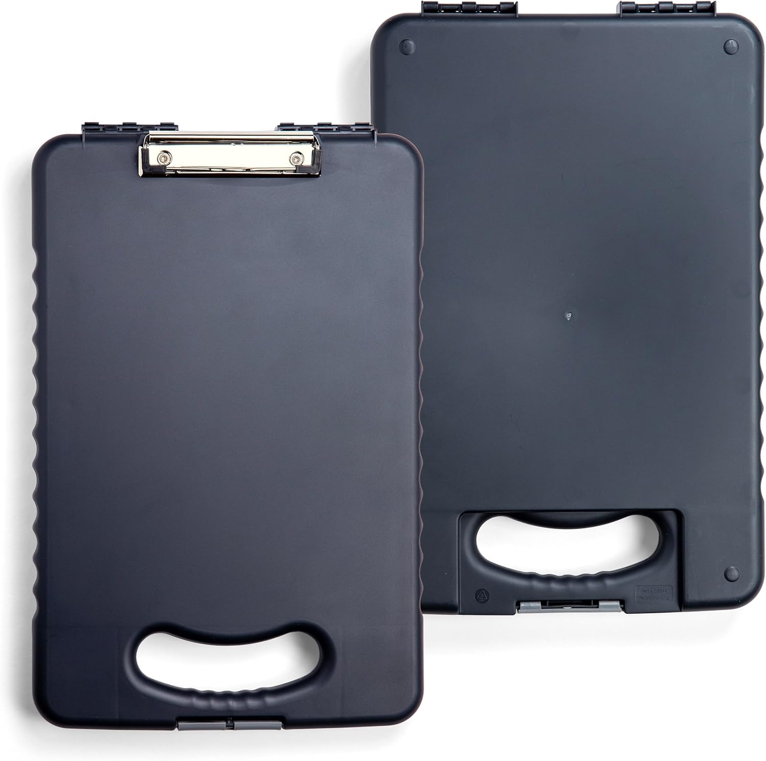 Officemate® OIC Tablet Clipboard Case, 16 1/10"H x 10 1/5"W x 1 3/10"D, Charcoal