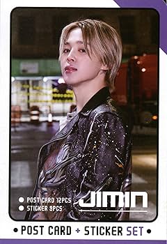 Amazon.co.jp: ジミン ポストカード セット (ポストカード 12枚