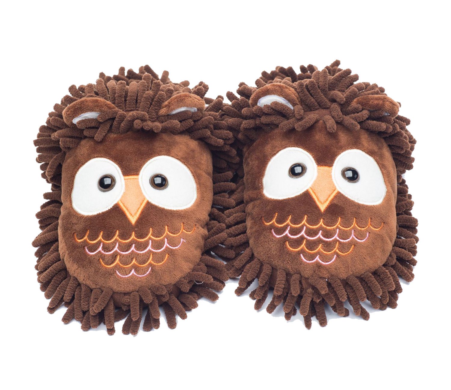 ofoot Damen/Herren Winter Fuzzy Home Hausschuhe,Süßes Tier Koala/Fuchs/Eule/Schwarze Katze Cartoon
