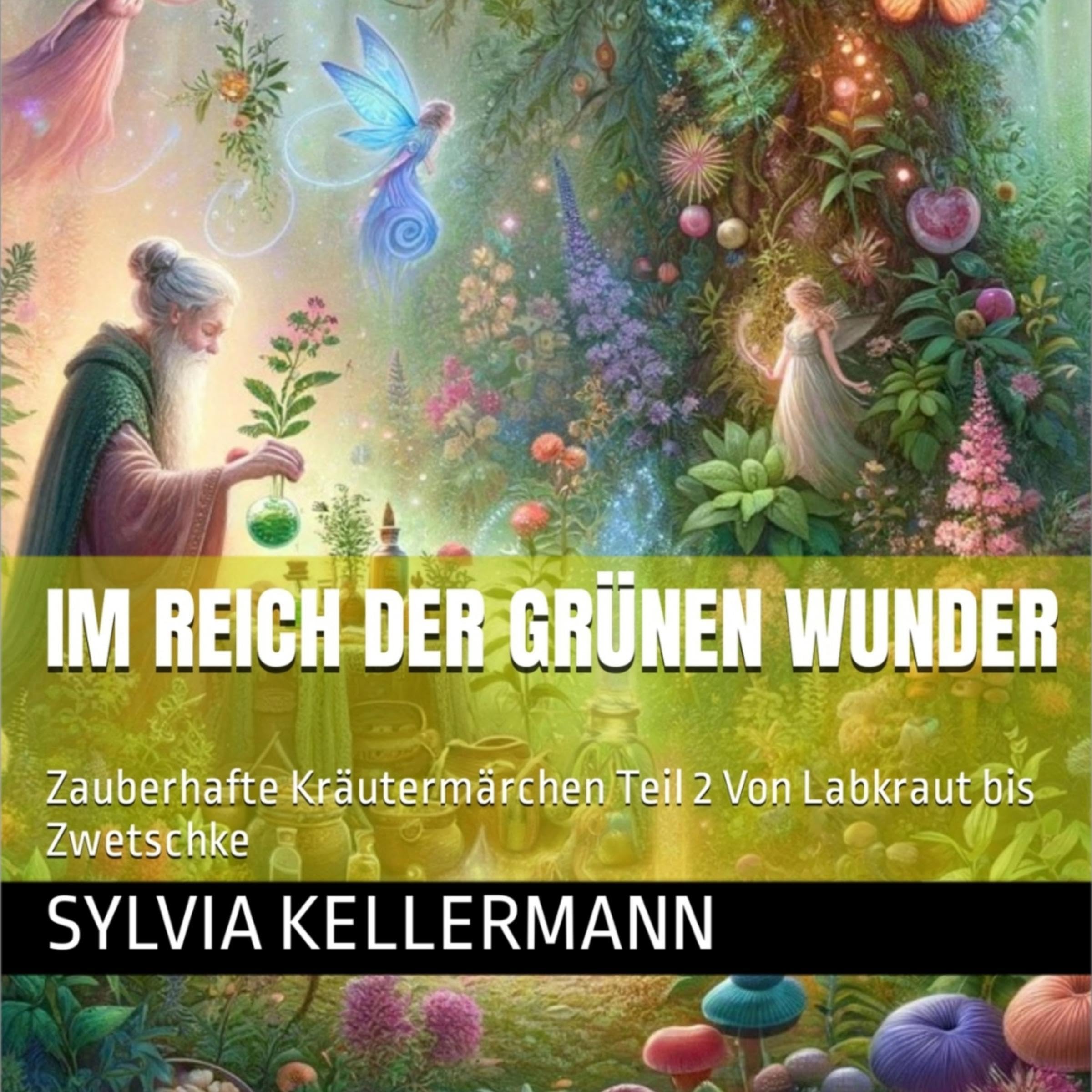 Cover art for Im Reich der Grünen Wunder [In the Realm of Green Wonders]: Zauberhafte Kräutermärchen Teil 2 Von Labkraut bis Zwetschke [Magical Herbal Fairy Tales Part 2 from Bedstraw to Plums]