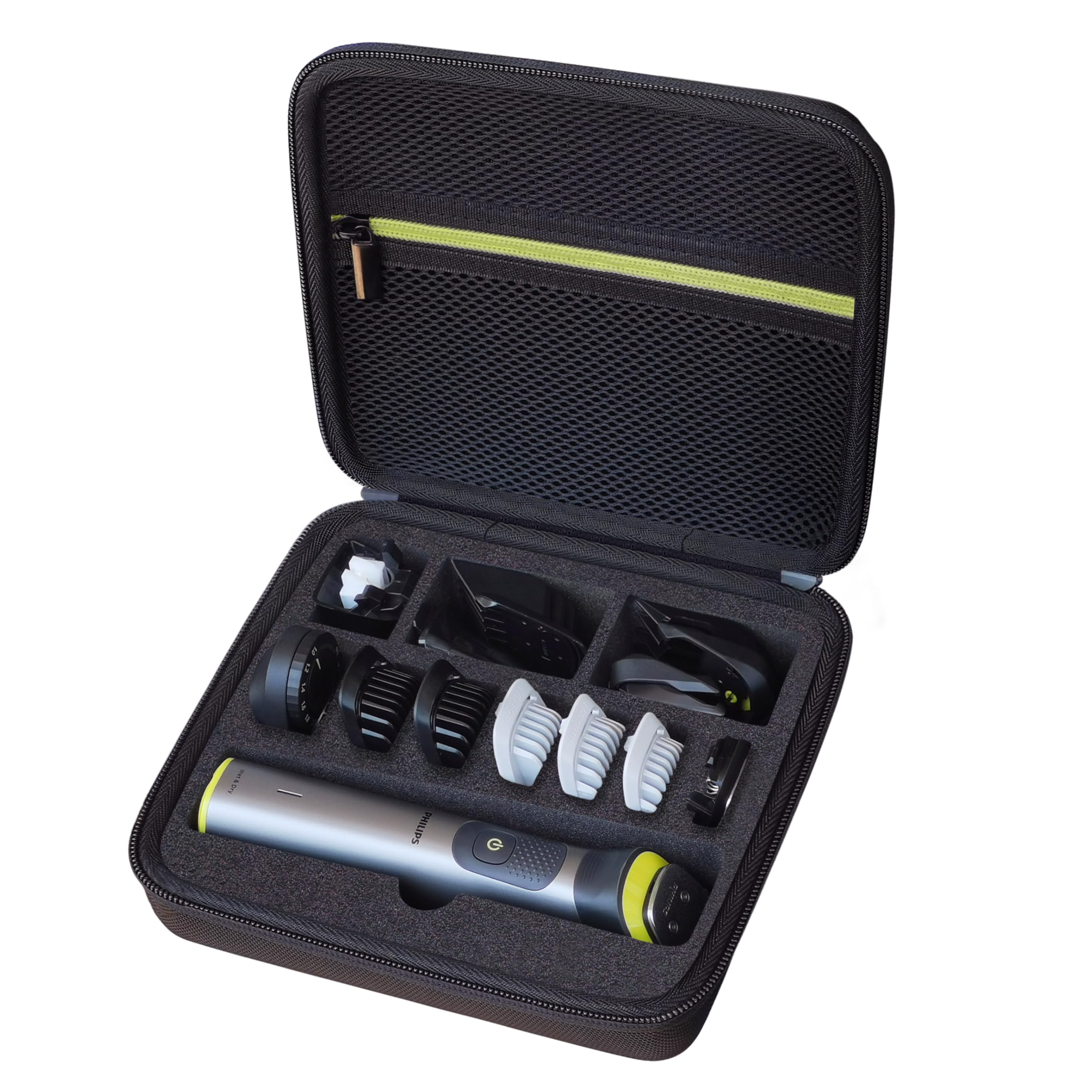 Compatible with Philips Multigroom Series 7000 All-in-One Case MG7930/15 MG7950/15 Beard Trimmer Portable Waterproof Hard Travel Case